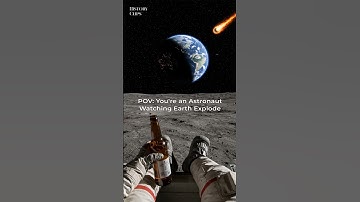 POV: You are an Astronaut Watching Earth Explode 🌎💥 #pov #ai #shorts #space