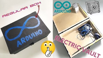 DIY Arduino Vault with Servo Motor || Code and Hardware tutorial