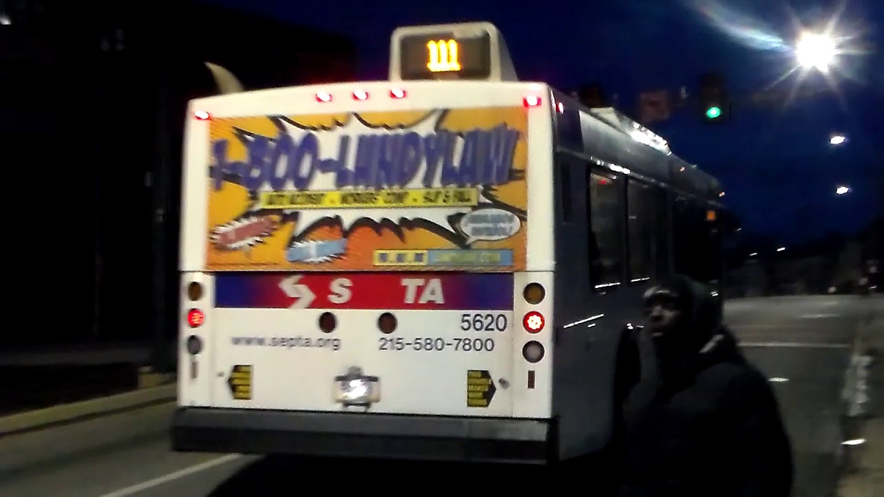 SEPTA BUS: NEW FLYER D40LF 5620 ON ROUTE: 111 PT3