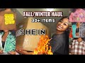 FALL/WINTER SHEIN HAUL 30+ ITEMS | Trendy & Affordable