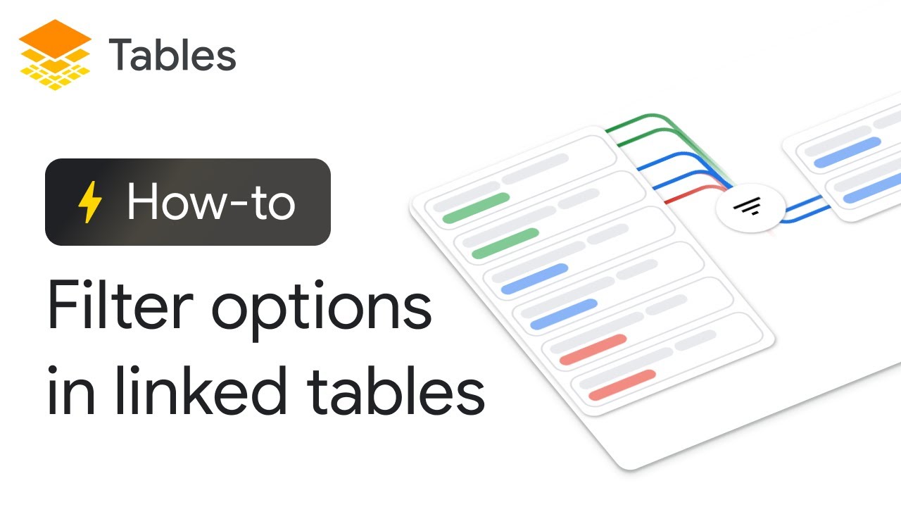 With relationship filters, now you have more control when linking data