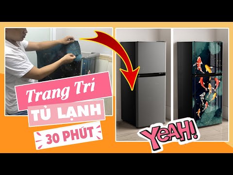 Video: Trang Trí Tủ Lạnh