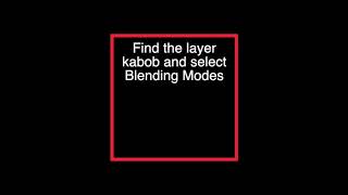 PIXLR Blending Modes