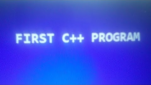 First Program in C++ | Hello World Program in C++ (Hindi/Urdu)