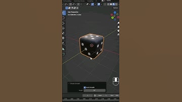 How to Make a Simple Dice in Blender Tutorial #blender #shorts