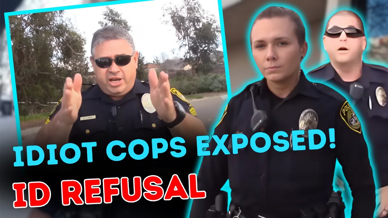 Female Idiot Cops Get Owned ! *ID REFUSAL* First Amendment Audit 2025 ...