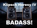 Review: Klipsch Heresy IV Born to be wild!