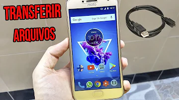 Como transferir dados do celular MOTO g5 para o PC?