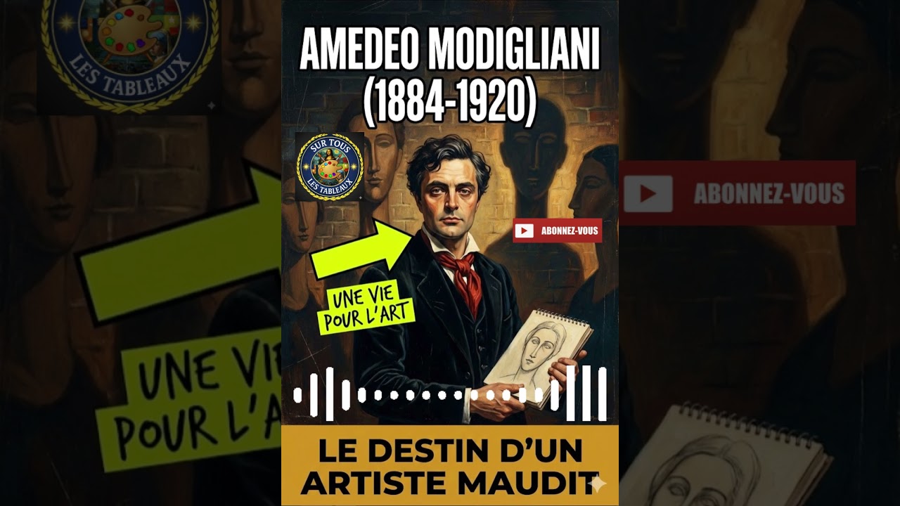 Amedeo Modigliani - De la misère de Montparnasse au sommet de l'Art Moderne (Biographie)