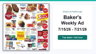 Baker's Weekly Ad (7/15/26 - 7/21/26) Top Deals