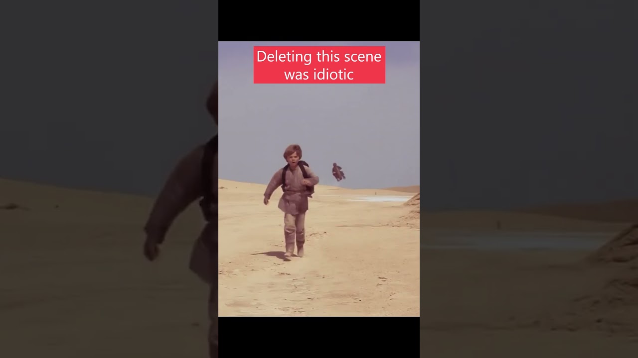 Deleting this scene was idiotic