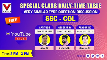 23rd DECEMBER || GEOGRAPHY || SSC -CGL MEMORY BASED QUESTION DISCUSSION BY VANIK BEST FACULTY #vanik