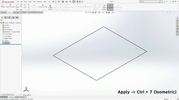 MinPro [Solidwork Commands] Rectangle & Extrude