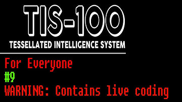 #9 [Live coded, part 1] Signal Pattern Detector - TIS-100 for everyone
