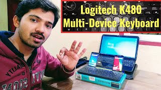 Logitech K480 Multi-Device Keyboard | Unboxing & Setup | Best Portable Android Keyboard in Rs 2000