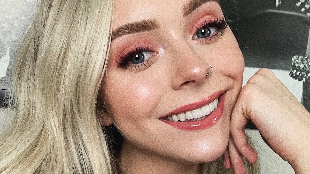 FLIRTY SIMPLE VALENTINES DAY MAKEUP LOOK YouTube