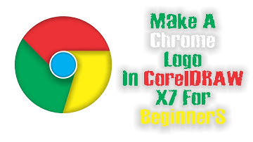 CorelDraw Tutorial | How To Make Google Chrome Logo | How To Make A Logo In CorelDraw x7, x6, x8