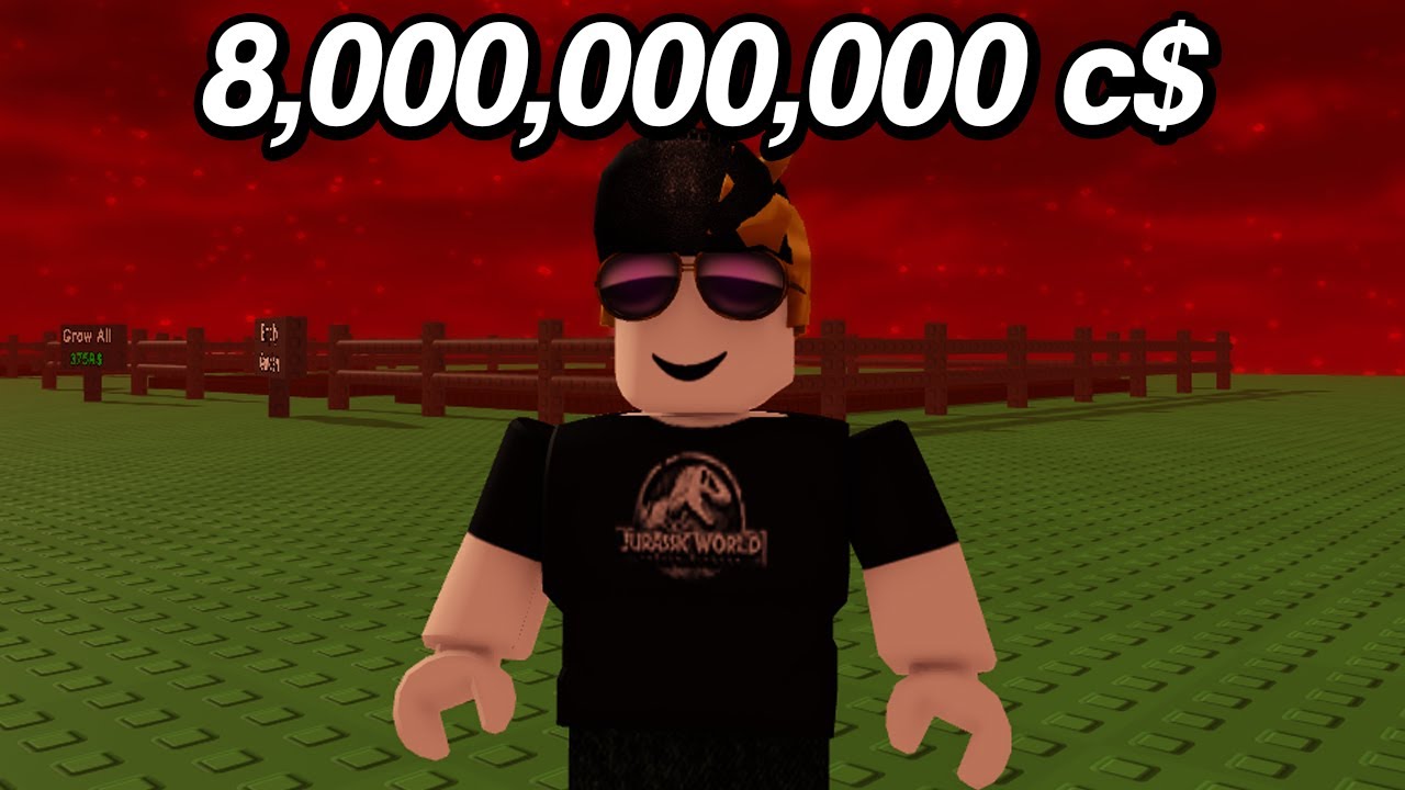STARTING OVER WITH 8 BILLION IN ROBLOX GROW A GARDEN YouTube 
