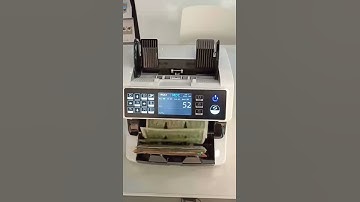 Dual CIS Mix Value Counter USD+EURO Auto Recognize Bill Counter