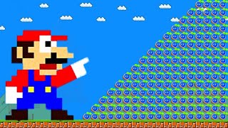 Super Mario Bros. but Seed = Mario Size... | ADN MARIO FUN