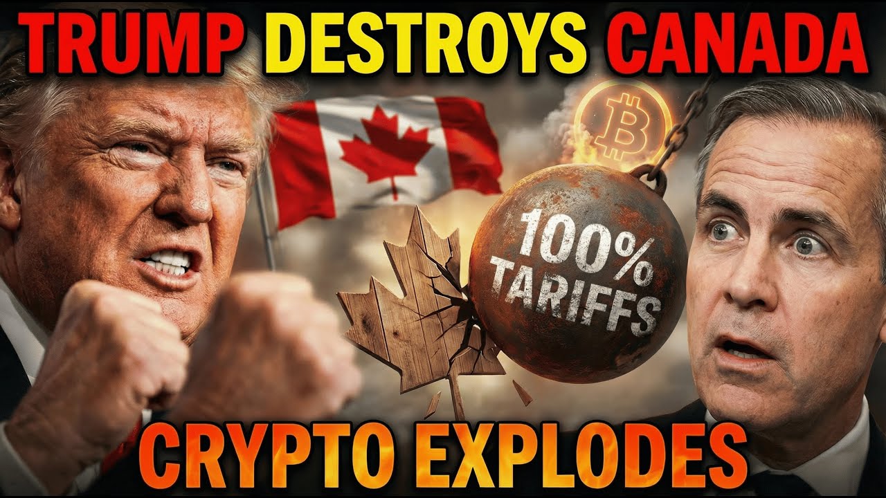 Trump Hacks the Fed & Threatens Canada with 100% Tariffs — Crypto Market Set to EXPLODE 1000%?!