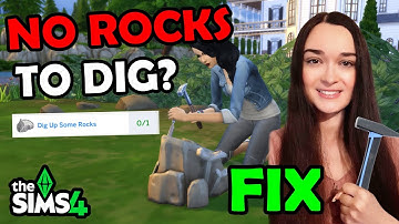 No Rocks To Dig At Foundry Cove? Try This Easy Fix! | The Sims 4 Nature