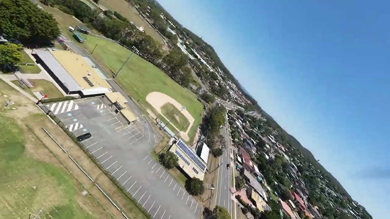 My first FPV Flight after spending 3hrs learning in the simulator.