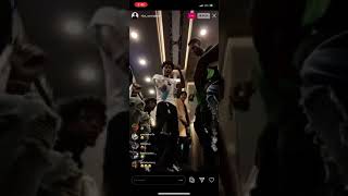 NBA YoungBoy Instagram live before he deactivate his account