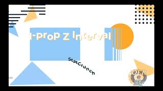 1PropZInterval StatCrunch OpenStax