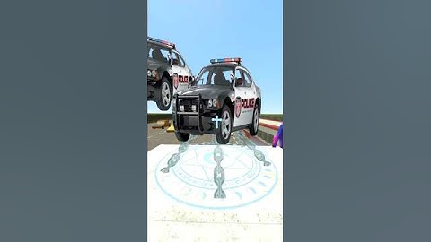 Train, Police And Vehicle Chasing On Road Nextbot Gmod