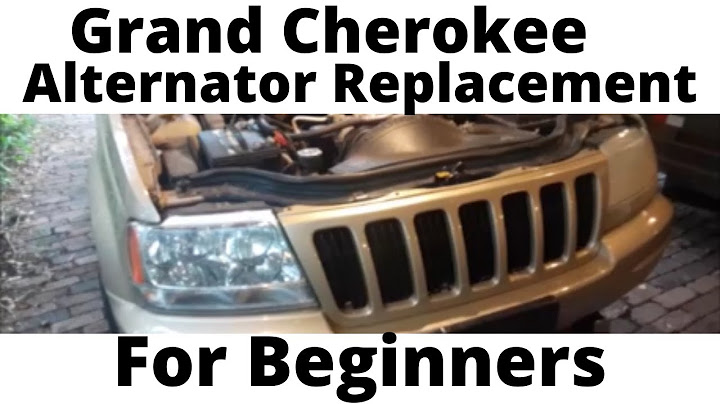 2003 jeep grand cherokee laredo alternator