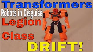 Transformers Robots in Disguise Legion Class Drift - GotBot True Review NUMBER 385