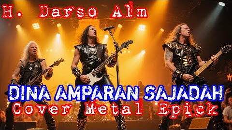 Dina Amparan Sajadah - H. Darso Alm || Cover Metal Epick || Lagu Sunda Terpopuler