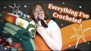 Everything I've Crocheted Over the last Two Years (well almost everything)