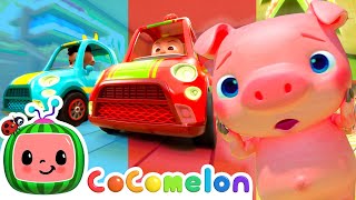 Mix - Racing Song + Three Little Pigs + Peek A Boo | CoComelon Nursery Rhymes & Kids Songs