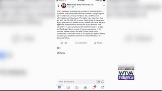 MSU warns students of scam