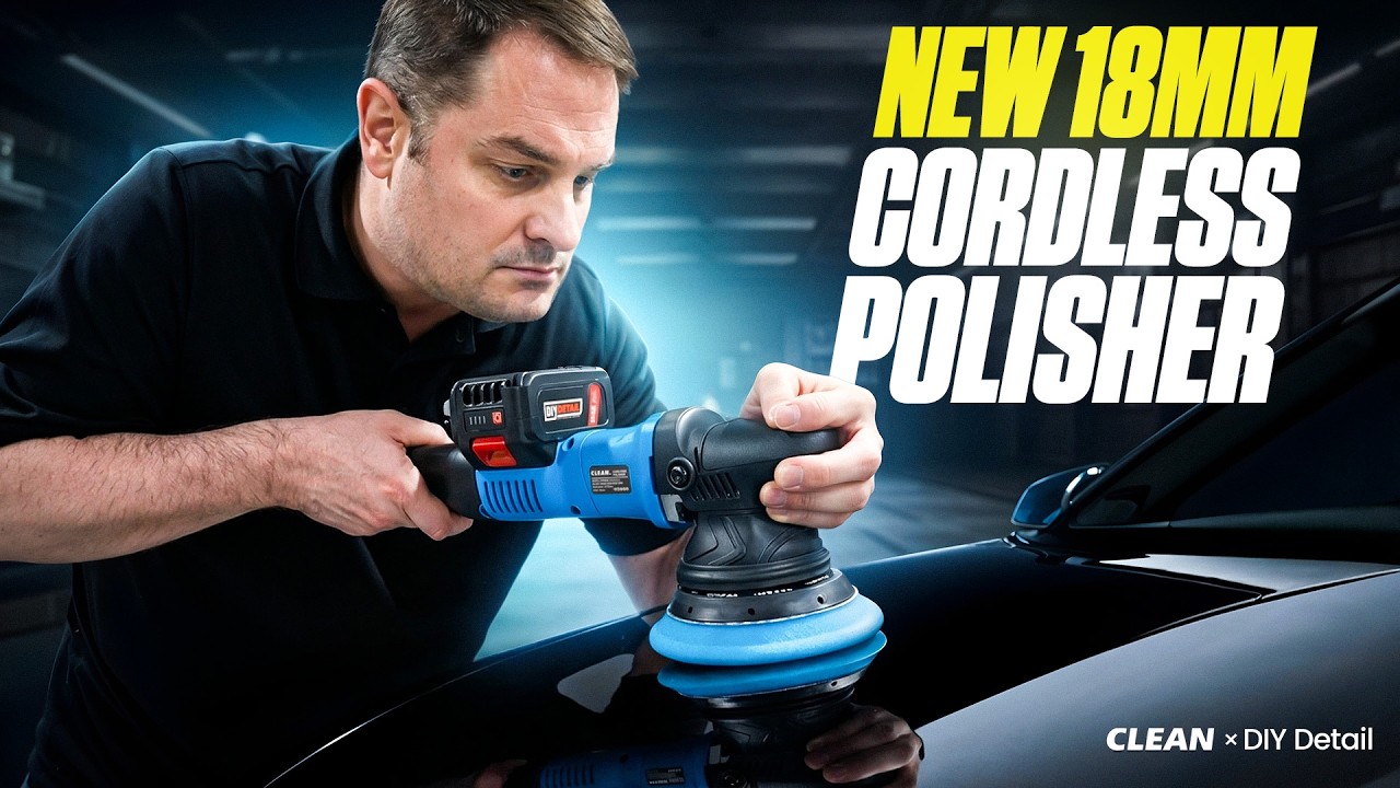 CLEAN 18mm Cordless Polisher Review & Unveiling | Designed with DIY Detail