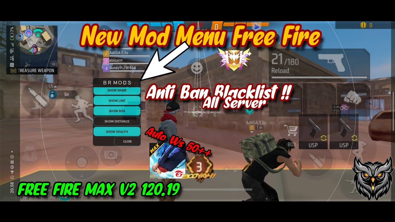 NEW ROM VPHONEOS BR MODS V5 ALL SERVER WORK ANTI BAN🤙🥶☠️ ALL DEVICE | NO BLACKLIST