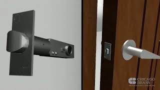 Ball Bearing Butt Hinges with a Tubular Latch