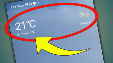 Phone Ki Home Screen Par Weather Kaise Lagaye | Add Weather Widget To Home Screen