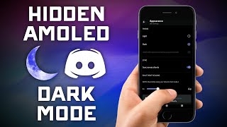 How to Activate the HIDDEN Discord AMOLED Dark Mode - Discord Mobile