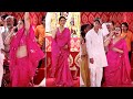 Kajol Looks Beauteous In Pink Saree With Son Yug Devgan At Durga Puja 2023