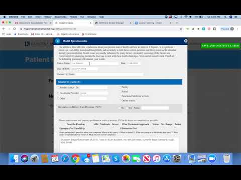 Patient Portal Tutorial