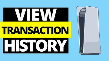 How To View Transaction History On PS5