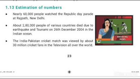 6th STD Maths Term1 / estimation of numbers