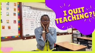 5 REASONS WHY TEACHERS LEAVE || ENOUGH IS ENOUGH!!