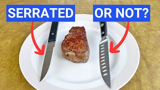 Serrated vs. Non-Serrated Steak Knives: Test Results to End the Debate