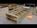 Sofá (nova estrutura) /  New wooden structure (sofa part1)