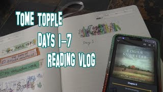 Tome Topple Round 9 Days 1-7 Reading Vlog