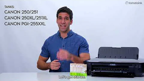 Canon PIXMA iX6820 Ink Cartridges Installation Guide